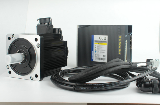 80M M LOS 2.39N.M 750W motor servo de la CA de 3 fases con el sistema del CNC de For del conductor