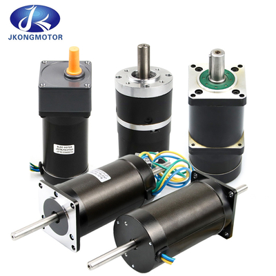 Jkongmotor Motor de alta potencia de CC sin escobillas Micro BLDC Worm Gear Motor de automóvil eléctrico con caja de cambios planetaria para puerta corredera