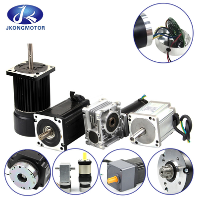 Jkongmotor Motor de alta potencia de CC sin escobillas Micro BLDC Worm Gear Motor de automóvil eléctrico con caja de cambios planetaria para puerta corredera