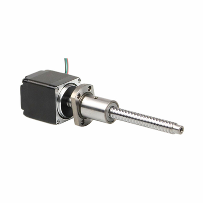 Jkongmotor NEMA 8/11/14/17/23/24/34 T5/T8/T10 Trapezoidal de rosca de tornillo motor paso a paso lineal con motor paso a paso de tornillo de plomo