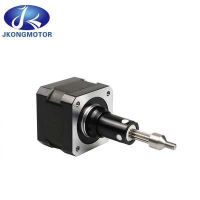 Jkongmotor NEMA 8/11/14/17/23/24/34 T5/T8/T10 Trapezoidal de rosca de tornillo motor paso a paso lineal con motor paso a paso de tornillo de plomo