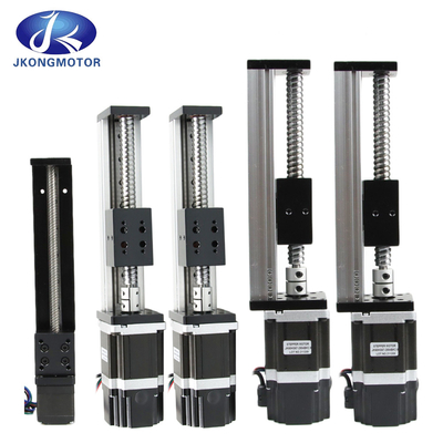 Jkongmotor NEMA 8/11/14/17/23/24/34 T5/T8/T10 Trapezoidal de rosca de tornillo motor paso a paso lineal con motor paso a paso de tornillo de plomo