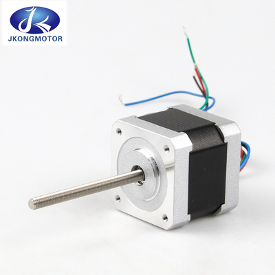 Jkongmotor NEMA 8/11/14/17/23/24/34 T5/T8/T10 Trapezoidal de rosca de tornillo motor paso a paso lineal con motor paso a paso de tornillo de plomo