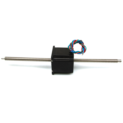 Jkongmotor NEMA 8/11/14/17/23/24/34 T5/T8/T10 Trapezoidal de rosca de tornillo motor paso a paso lineal con motor paso a paso de tornillo de plomo