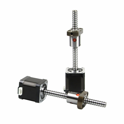 Jkongmotor híbrido NEMA8 11 17 23 24 34 tornillo de bolas de paso Mini motor de paso lineal de plomo cautivo para impresora 3D