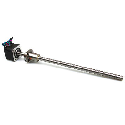 Jkongmotor híbrido NEMA8 11 17 23 24 34 tornillo de bolas de paso Mini motor de paso lineal de plomo cautivo para impresora 3D