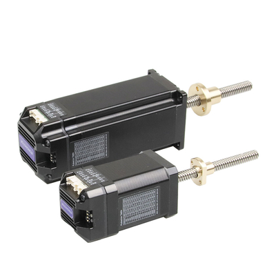 Mejor precio Profundo lineal externo no cautivo de plomo de tornillo integrado servomotor paso a paso con conductor para uso médico