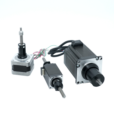 Jkongmotor Actuador Micro Lineal de motor paso híbrido NEMA 8 11 17 23 24 34 Motor paso lineal con tornillo