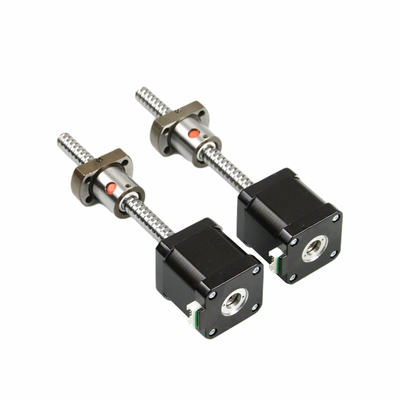 Jkongmotor 12V 24V NEMA 8 11 17 23 24 34 42 52 Mini Micro bola de tornillo lineal de engranajes de bucle cerrado motor paso a paso con freno