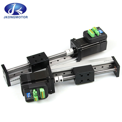 Jkongmotor 12V 24V NEMA 8 11 17 23 24 34 42 52 Mini Micro bola de tornillo lineal de engranajes de bucle cerrado motor paso a paso con freno