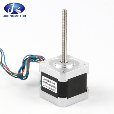 Jkongmotor 12V 24V NEMA 8 11 17 23 24 34 42 52 Mini Micro bola de tornillo lineal de engranajes de bucle cerrado motor paso a paso con freno