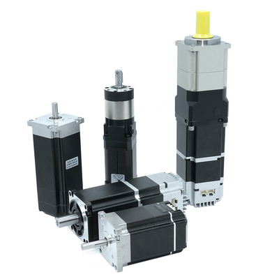Jkongmotor 0.64N.m 200W RS485 Canopen Ethercat Servo Motor integrado con conductor Servo motor DC sin escobillas con caja de engranajes