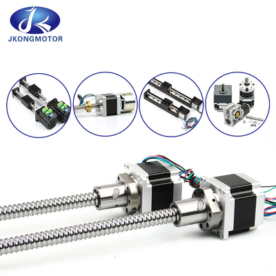 Jkongmotor 57bygh Motor paso a paso eléctrico CNC Motor paso a paso híbrido con engranaje con caja de cambios planetaria / freno / codificador