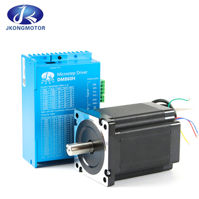 Jkongmotor Torque alto 12Nm Nema34 motor paso a paso lineal de bucle cerrado para máquina de sexo con codificador y conductor
