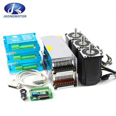 Jkongmotor Torque alto 12Nm Nema34 motor paso a paso lineal de bucle cerrado para máquina de sexo con codificador y conductor