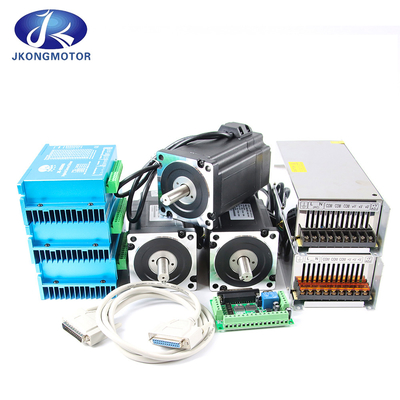 Jkongmotor Torque alto 12Nm Nema34 motor paso a paso lineal de bucle cerrado para máquina de sexo con codificador y conductor