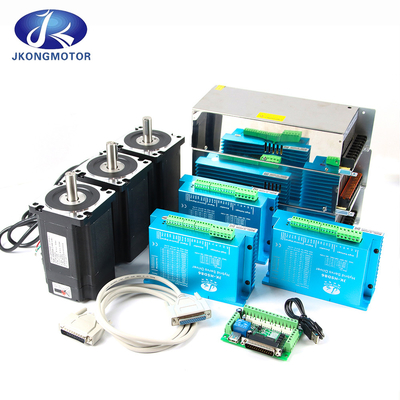 Jkongmotor Torque alto 12Nm Nema34 motor paso a paso lineal de bucle cerrado para máquina de sexo con codificador y conductor