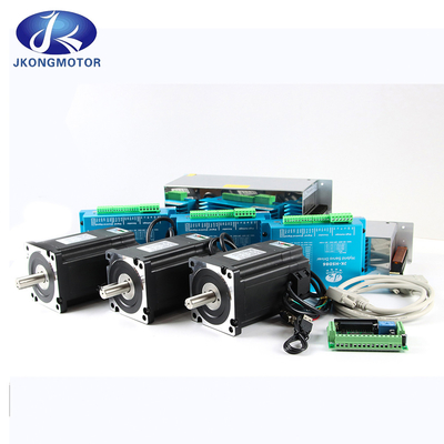 Jkongmotor Torque alto 12Nm Nema34 motor paso a paso lineal de bucle cerrado para máquina de sexo con codificador y conductor