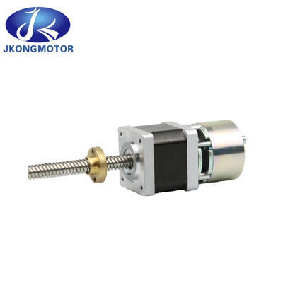 Jkongmotor Motor de paso lineal Nema 11 17 23 34 Motor eléctrico lineal con tornillo de bola duradero Motor lineal pequeño