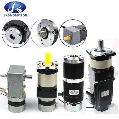 Jkongmotor OEM Manufacturer 56mm Torque alto Velocidad alta Rpm Micro pequeño 12V 24V Mini Planetario Bldc motor DC sin escobillas con codificador