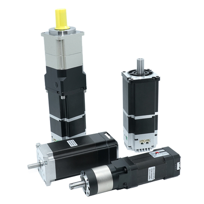 Servomotor de corriente continua de 1 CV de 48 V 750 w Conductor integrado para el control inteligente automático de la máquina con motor de engranajes planetarios 70:1