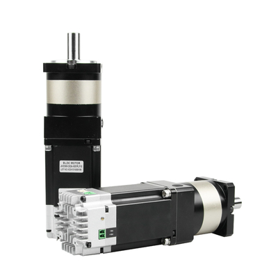 Fábrica de Jkongmotor Nema24 60mm1.27nm Servo motor de CC 3000RPM 400W 48V controlador integrado Canopen para robot automático Agv