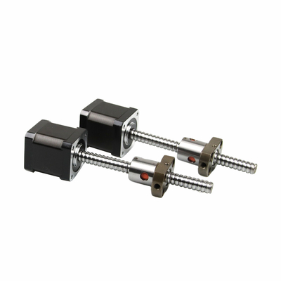 Jkongmotor OEM ODM Buen precio Nema 8 11 14 16 17 23 24 34 No cautivo No cautivo Baja velocidad Actuador eléctrico lateral lineal Motor paso a paso