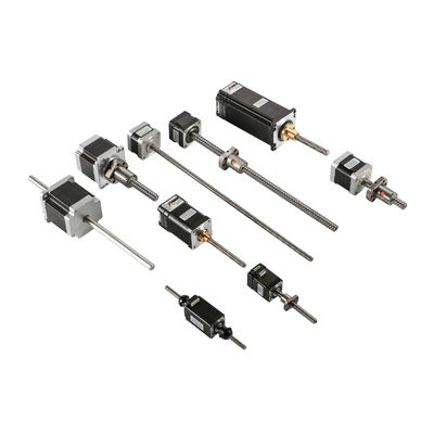 Jkongmotor motor de tornillo de bolas 2.8A 23HS10028-SFU1204 tornillo de 300 mm Nema23 motor paso a paso para guía lineal de gusano CNC motor de tornillo de bolas