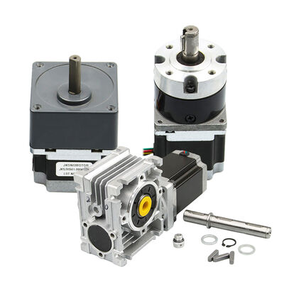 Jkongmotor OEM ODM Motor paso a paso híbrido bipolar unipolar con engranajes, codificador, freno y controlador integrado
