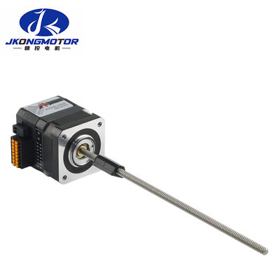 Jkongmotor Nema 17 sistema de movimiento lineal preciso Motor paso a paso lineal con controlador integrado para actuador de montaje de Chip
