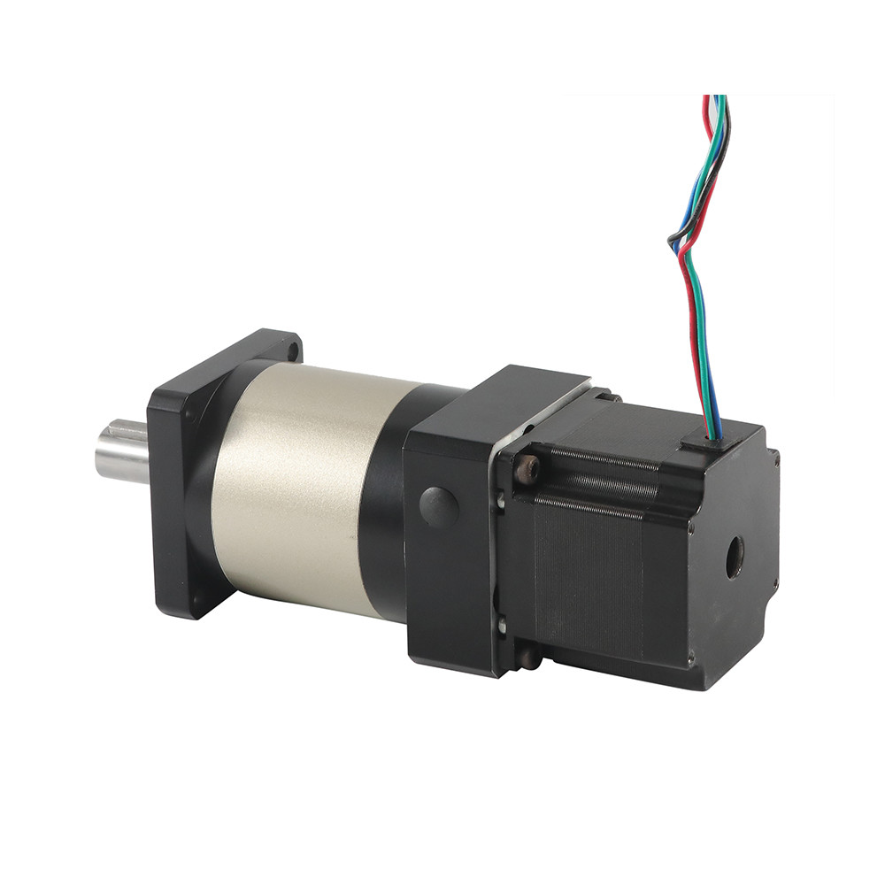 Motor paso a paso de corriente continua de pequeño engranaje NEMA23 JK57HSPLF