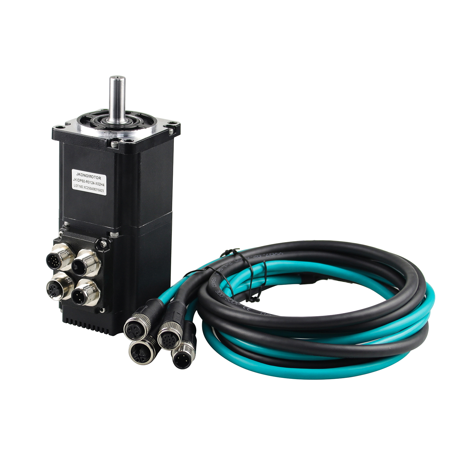 Jkongmotor Motor servo DC integrado a prueba de agua IP65 RS485 CANopen OEM ODM Nema 17 23 24 34 sin escobillas Bldc con controladores integrados