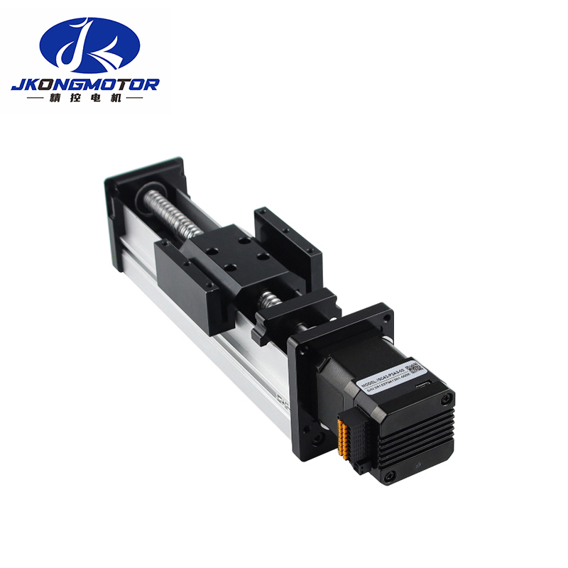 Jkongmotor Nema 17 sistema de movimiento lineal preciso Motor paso a paso lineal con controlador integrado para actuador de montaje de Chip