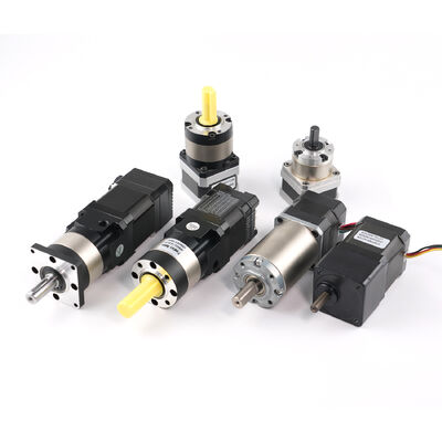 Jkongmotor OEM ODM Motor paso a paso híbrido bipolar unipolar con engranajes, codificador, freno y controlador integrado